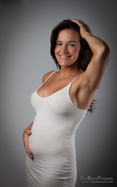 Chip Bunnell Photography captures Emily maternity at 3 months