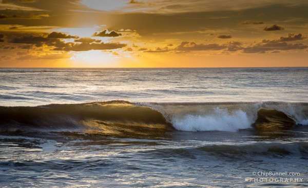 Jupiter Morning Waves by Chip Bunnell Photography