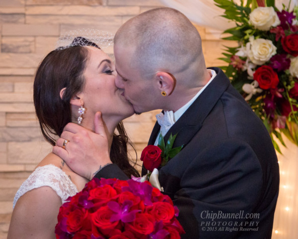 Their Kiss by Chip Bunnell Photography