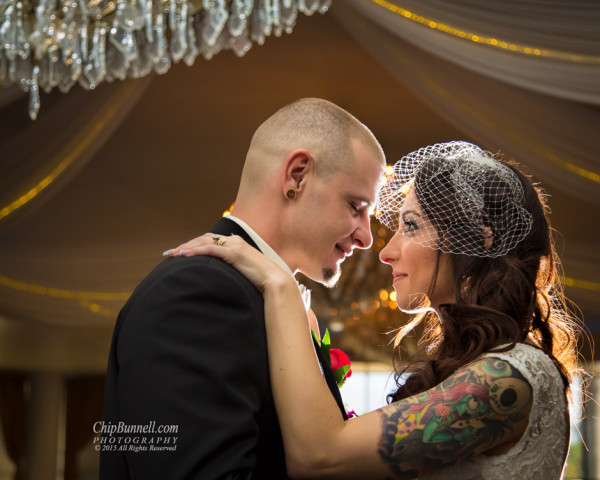 Quiet Wedding Moment by Chip Bunnell Photography