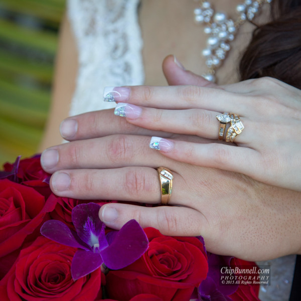 Julia and Troy Wedding Rings by Chip Bunnell Photography