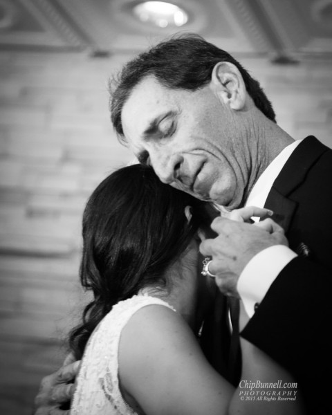 Julia and Father Dance by Chip Bunnell Photography