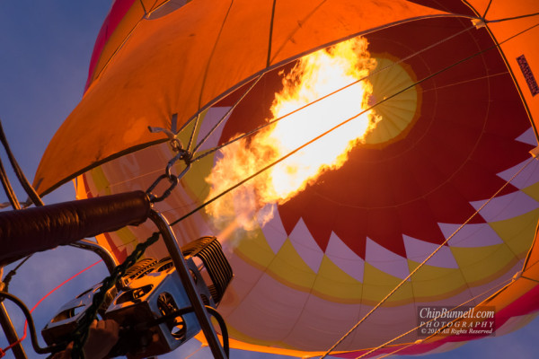 Sunrise Flame by Chip Bunnell Photography