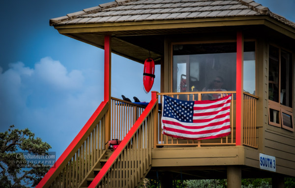 Beachside American Pride by Chip Bunnell Photography