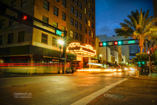 Blue Hour at the Olympia by Chip Bunnell Photography